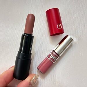 Giorgio Armani & YSL lipstick bundle